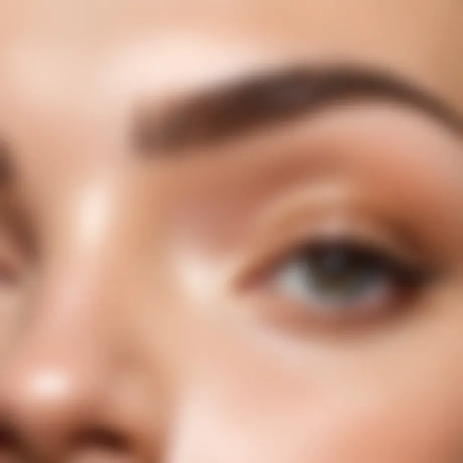 Nurturing permanent eyebrows