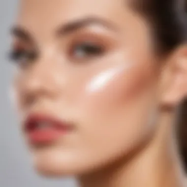 Enhancing Results by Combining Patches with Other Products Combination of patches with other skincare products on a vanity