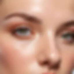 Hydrating patches applied under the eyes