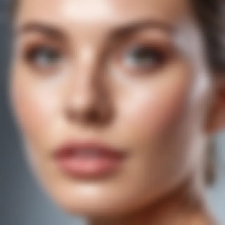 Peptide serum application