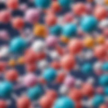 Illustration depicting various types of peptides