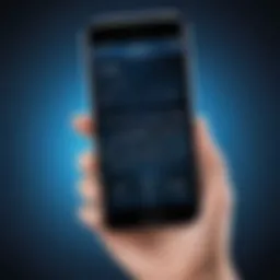 Visual representation of phone code identification techniques