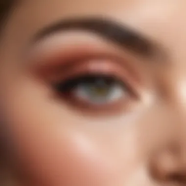 A vibrant eyeshadow look that remains intact throughout the day