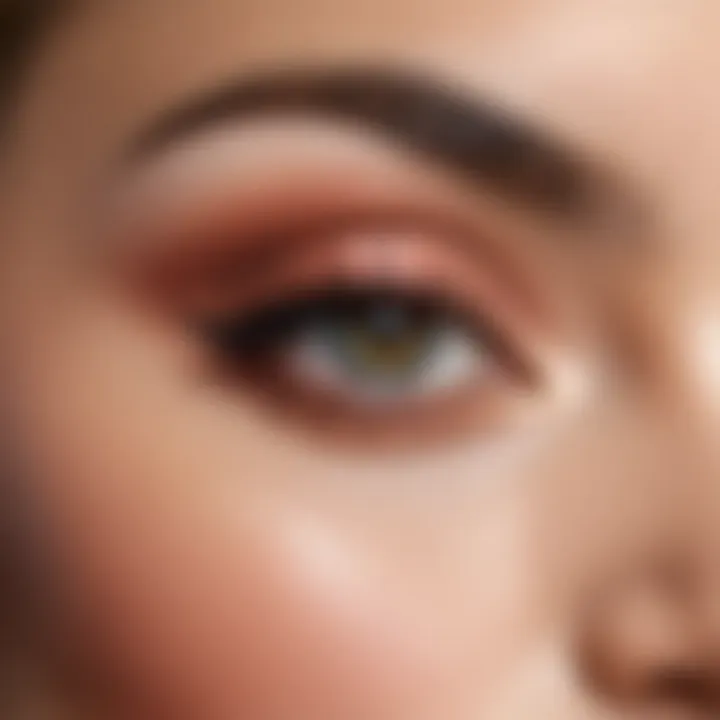 A vibrant eyeshadow look that remains intact throughout the day