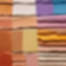 Various types of primers showcasing their different textures and colors