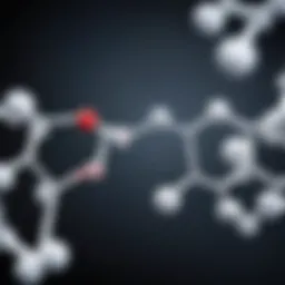 Chemical structure of salicylic acid