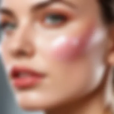 How Salicylic Acid Works on the Skin Diagram illustrating the action of salicylic acid on the skin