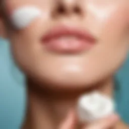 Close-up of skincare products featuring salicylic acid