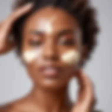 Applying Shea Body Oil for Optimal Skin Care Application of shea body oil on skin