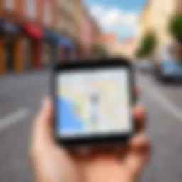 Real-time GPS tracking on a smartphone