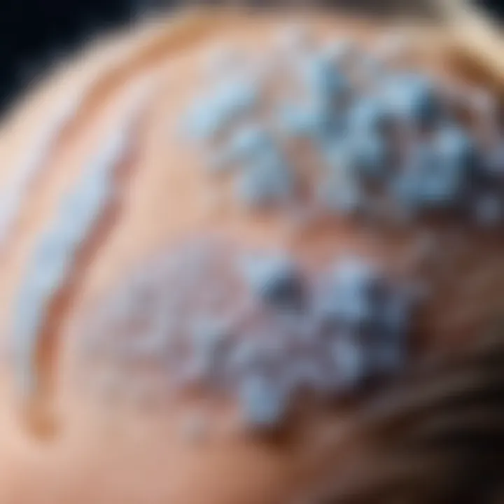 Scalp condition under a microscope