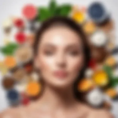 The Science Behind Skincare Ingredients Arrangement of various skincare ingredients