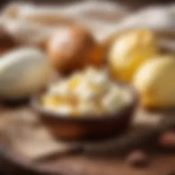 Natural butter extracted from shea nuts