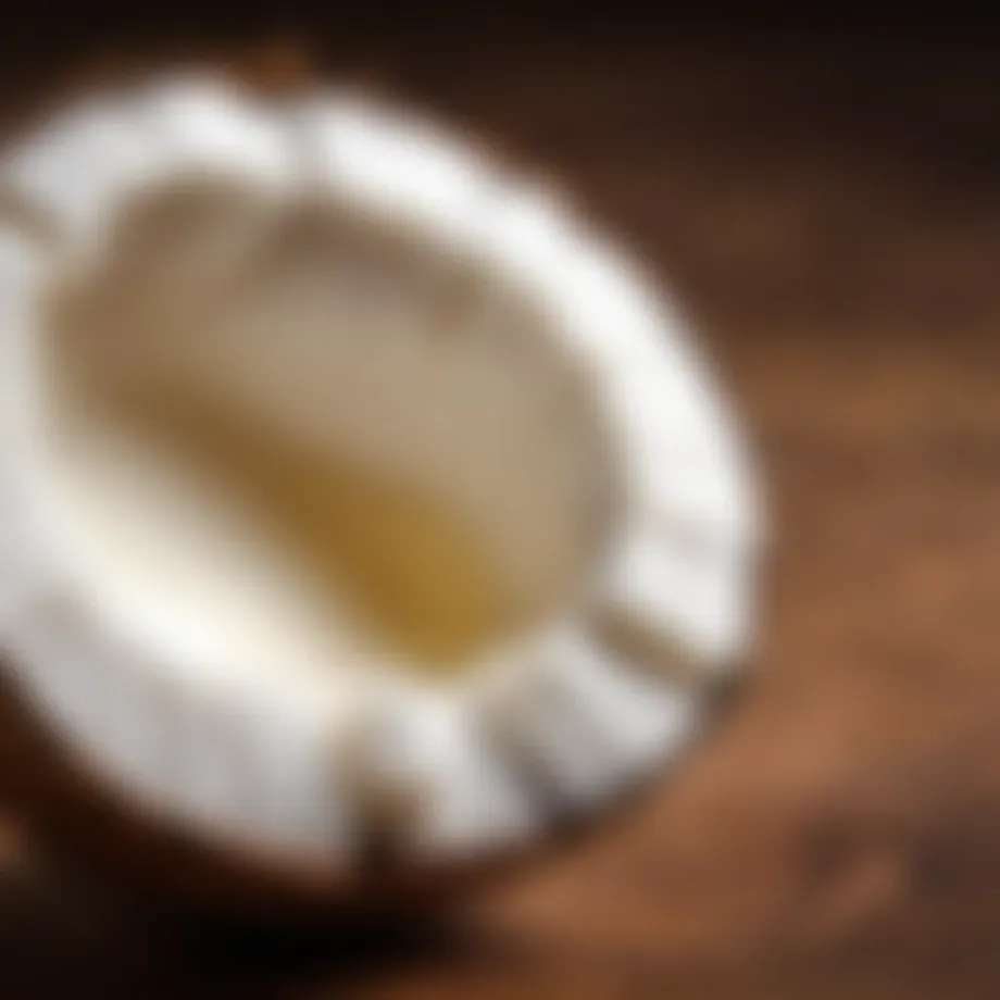 Nutritional profile of unrefined coconut oil