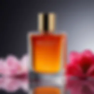 Trendy packaging of contemporary perfumes