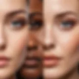 Different skin types and their colors