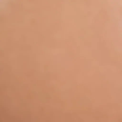 Close-up of dense concealer texture