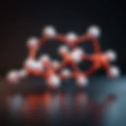 Visual representation of polyhydroxy acid molecular structure