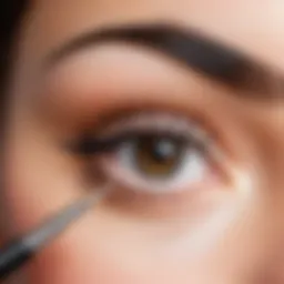 A close-up view of various eyelash enhancement tools displayed artistically.