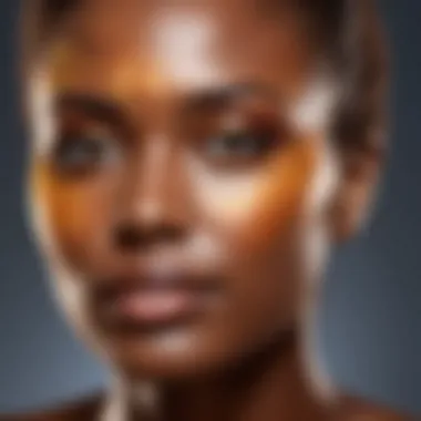 How UV Rays Interact with Melanin Illustration of UV rays interaction with melanin in skin cells