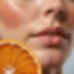 An illustration depicting the structure of skin layers showing pigmentation