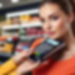 Visual representation of online payment processing